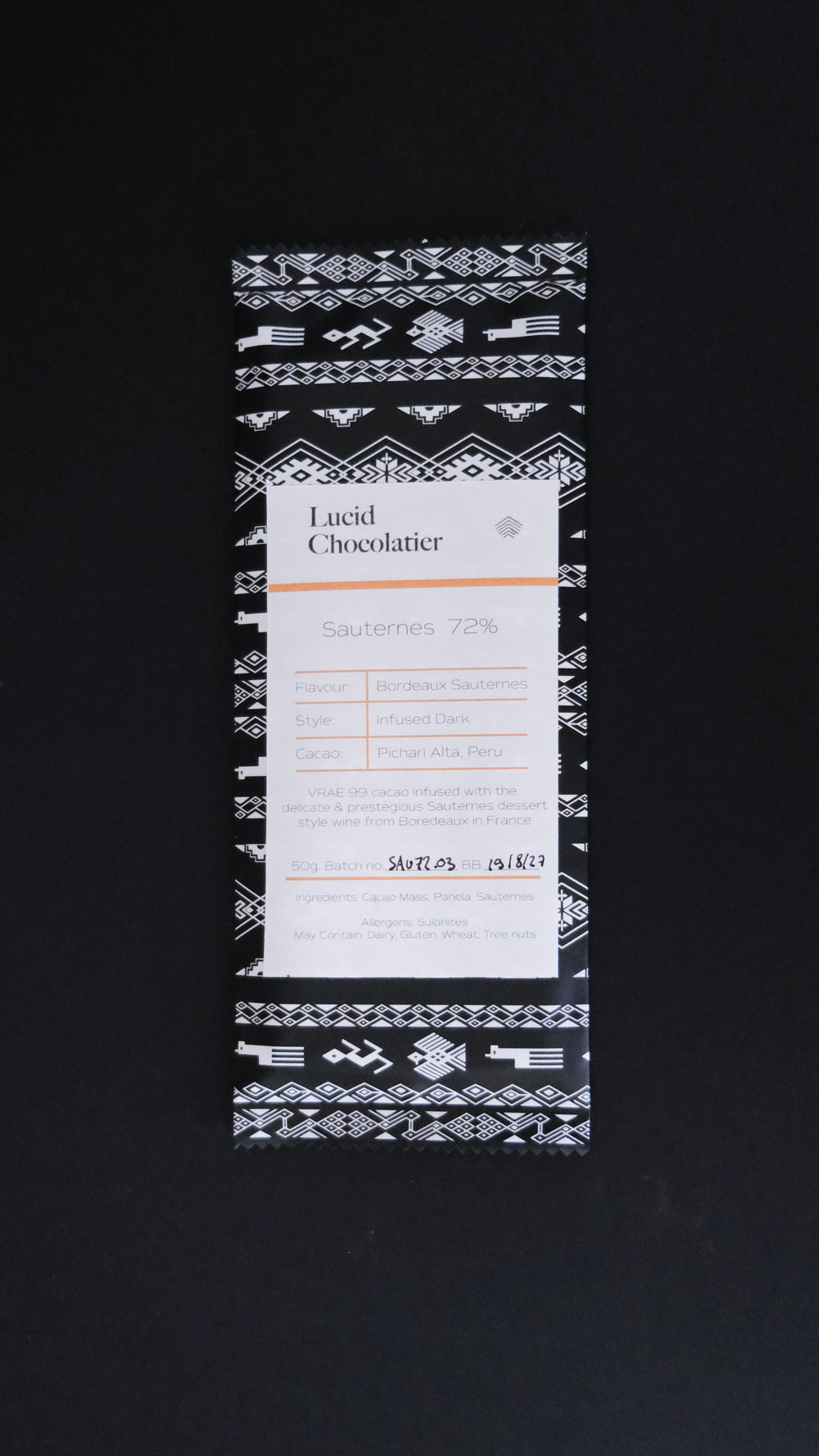 72% Sauternes infused Dark